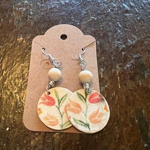 Hand Crafted Wood Earrings